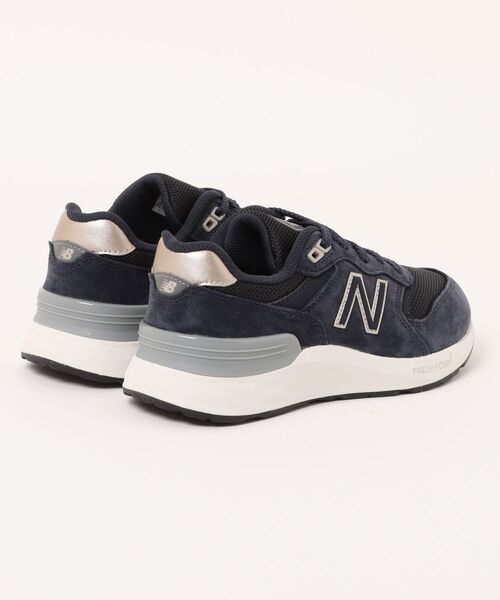 NEW BALANCE（ニューバランス）の「new balance ニューバランス WALKING FRESH FOAM X 880 V7【幅広2E】レディーススニーカー(ウォーキングフレッシュフォームX880) W8804AJ ネイビー（スニーカー・レディース・ネイビー・23.0cm/22.5cm/24.0cm/23.5cm/24.5cm/25.0cm）」の2枚目の写真