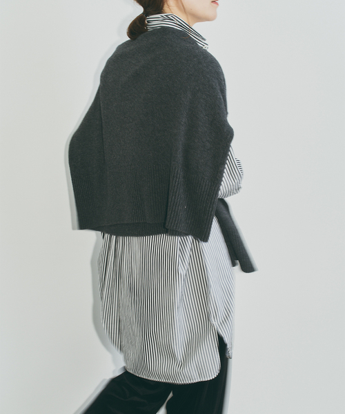 Spick & Span(スピックアンドスパン)の「《40周年 別注》TICCA / ティッカ スクエアチュニック(チュニック・レディース・ホワイト/ブラック系その他・FREE)」の16枚目の写真