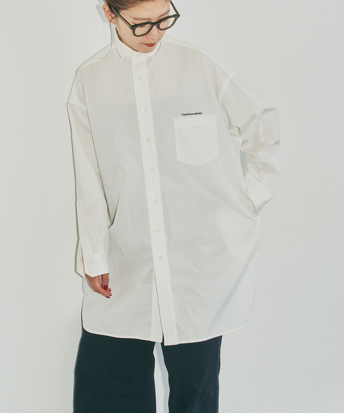 Spick & Span(スピックアンドスパン)の「《40周年 別注》TICCA / ティッカ スクエアチュニック(チュニック・レディース・ホワイト/ブラック系その他・FREE)」の18枚目の写真