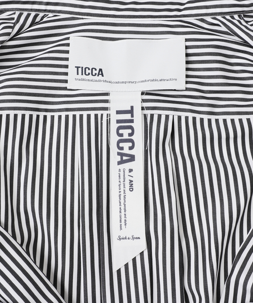 Spick & Span(スピックアンドスパン)の「《40周年 別注》TICCA / ティッカ スクエアチュニック(チュニック・レディース・ホワイト/ブラック系その他・FREE)」の15枚目の写真