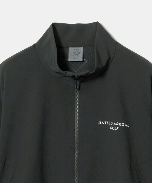 UNITED ARROWS GOLF(ユナイテッドアローズゴルフ)の「メンズ ストームフリース ライト ブルゾン 撥水 透湿性 2WAYストレッチ(ブルゾン・メンズ・ブラック/ベージュ・M/XL/L)」の12枚目の写真