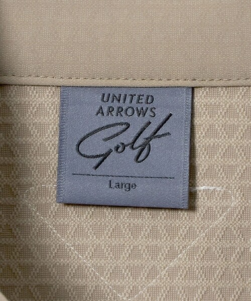 UNITED ARROWS GOLF(ユナイテッドアローズゴルフ)の「メンズ ストームフリース ライト ブルゾン 撥水 透湿性 2WAYストレッチ(ブルゾン・メンズ・ブラック/ベージュ・M/XL/L)」の15枚目の写真