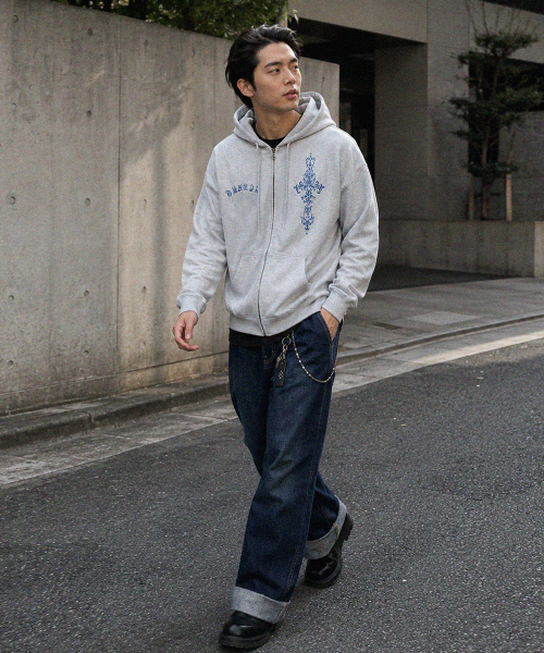 GRAVER（グレーバー）の「[ユニセックス]G SIM フードパーカー_5カラー（パーカー・レディース・グレー/ブラック/ブラック系その他2/ホワイト/イエロー・MEDIUM/LARGE）」の12枚目の写真