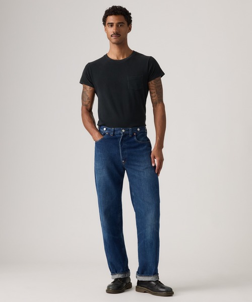 Levi's（リーバイス）の「Levi's/リーバイス LEVI'S(R) VINTAGE CLOTHING 1933 501(R) ORIGINAL ジーンズ（デニムパンツ・メンズ・ダークインディゴブルー・W36 L32/W34 L32/W32 L32/W30 L32）」の2枚目の写真