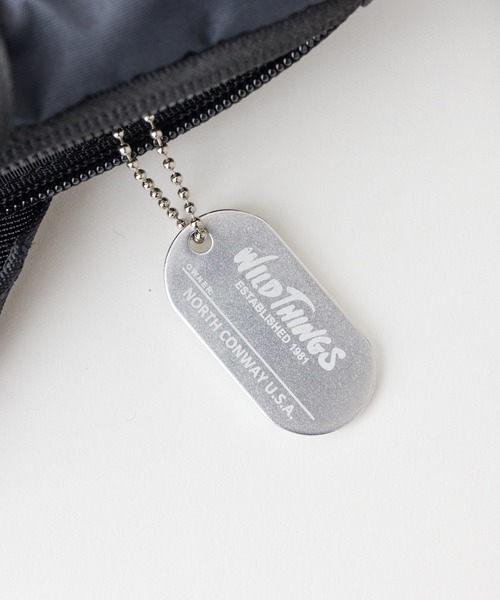 WILD THINGS(ワイルドシングス)の「【WILD THINGS】METROPOLIS HELMET BAG S(ショルダーバッグ・レディース・ブラック/ベージュ・ONE SIZE)」の8枚目の写真