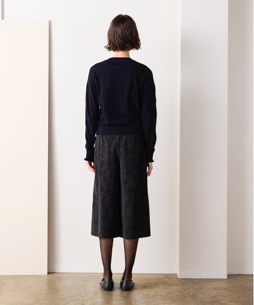 Marilyn Moon(マリリンムーン)の「cotton cashmere bijou cardigan(カーディガン/ボレロ・レディース・アイボリー/ネイビー/レッド/ブラック/パープル・FREE)」の15枚目の写真