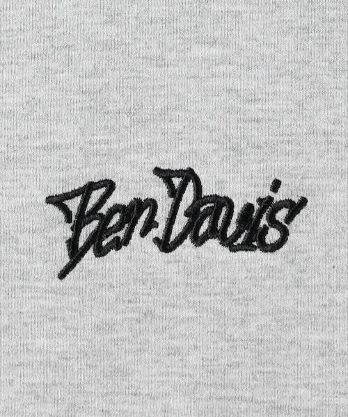BEN DAVIS（ベンデイビス）の「《店舗人気アイテム》BEN DAVIS バックプリントジップパーカー（Tシャツ/カットソー・メンズ・ブラック/グレー・04/05/06）」の9枚目の写真