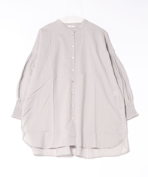 salle de bal(サルデバル)の「【 HEAVENLY / ヘブンリー 】 60 Cambric Volume Sleeve Blouse / 60 キャンブリック ボリューム スリーブ ブラウス 2648082 DLI(シャツ/ブラウス・レディース・ブラック/ライトグレー/オフホワイト・FREE)」の3枚目の写真