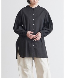 【 HEAVENLY / ヘブンリー 】 60 Cambric Volume Sleeve Blouse / 60 キャンブリック ボリューム スリーブ ブラウス　2648082　DLI
