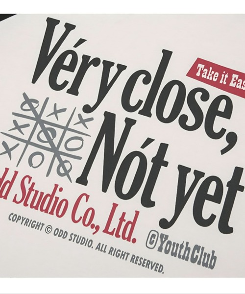 ODD STUDIO(オッドスタジオ)の「◇ODDSTUDIO◇ブランド直輸入正規品/ベリークローズ ラグラン オーバーフィット 長袖 Very Close Raglan Overfit Long Sleeve(Tシャツ/カットソー・レディース・ワインレッド/ブラック・M)」の19枚目の写真