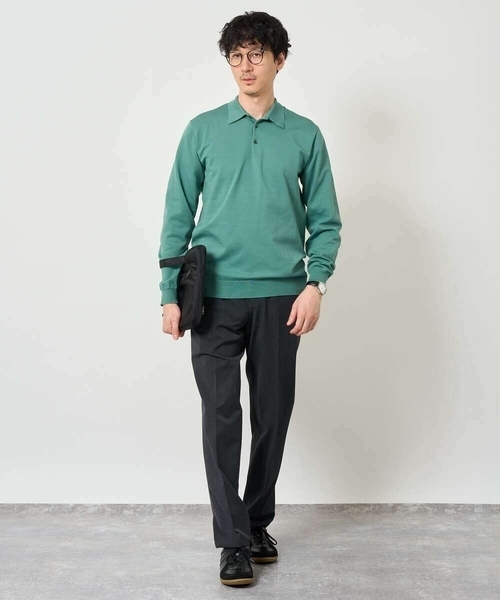 a.v.v（アーヴェヴェ）の「【イージーケア/洗濯機で洗える/4WAYストレッチ】4WAYツイルストレッチスラックス（スラックス・メンズ・グレー/チャコールグレー・46/48/50）」の3枚目の写真