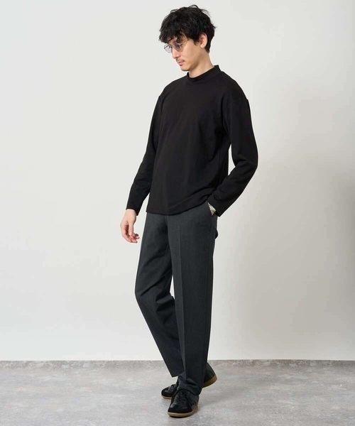 a.v.v（アーヴェヴェ）の「【イージーケア/洗濯機で洗える/4WAYストレッチ】4WAYツイルストレッチスラックス（スラックス・メンズ・グレー/チャコールグレー・46/48/50）」の5枚目の写真