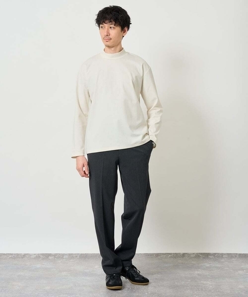 a.v.v（アーヴェヴェ）の「【イージーケア/洗濯機で洗える/4WAYストレッチ】4WAYツイルストレッチスラックス（スラックス・メンズ・グレー/チャコールグレー・46/48/50）」の9枚目の写真