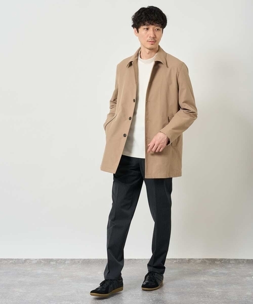 a.v.v（アーヴェヴェ）の「【イージーケア/洗濯機で洗える/4WAYストレッチ】4WAYツイルストレッチスラックス（スラックス・メンズ・グレー/チャコールグレー・46/48/50）」の10枚目の写真