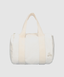 コットン ダッフルバッグ アイボリー (Size: S)