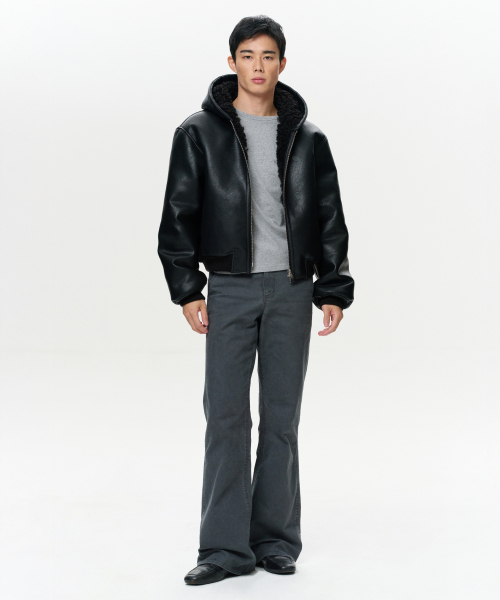 ERA(エラ)の「MEN ERA ウォッシュドフレアワークパンツ - ヴィンテージグレー(その他パンツ・メンズ・その他・MEDIUM/LARGE)」の5枚目の写真