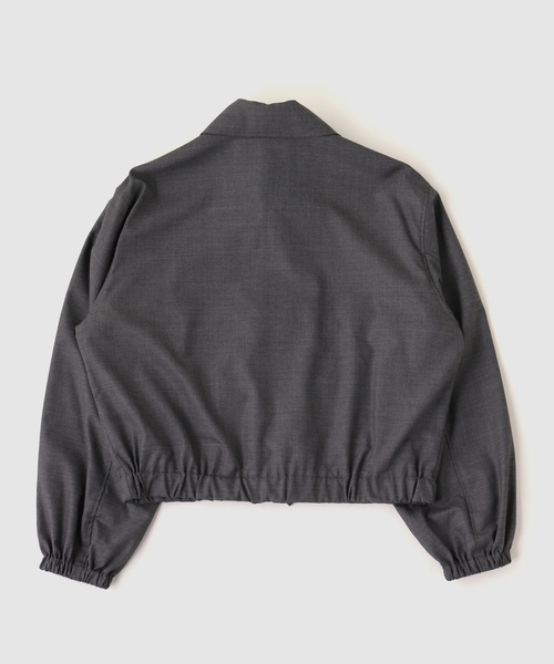 MATSUFUJI(マツフジ)の「MATSUFUJI / マツフジ WOOL HIDDEN POCKET JACKET(その他アウター・メンズ・チャコールグレー/ブラック・2)」の9枚目の写真
