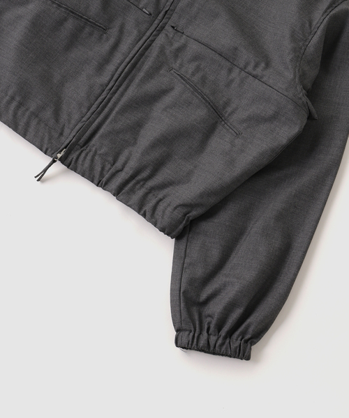 MATSUFUJI(マツフジ)の「MATSUFUJI / マツフジ WOOL HIDDEN POCKET JACKET(その他アウター・メンズ・チャコールグレー/ブラック・2)」の6枚目の写真