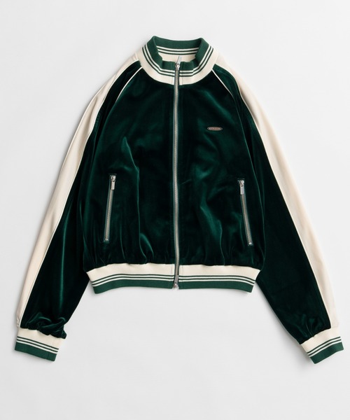 MAISON SPECIAL(メゾンスペシャル)の「【26WINTER PRE-ORDER】Velour Jersey/ベロアジャージ(ジャージ・レディース・ホワイト/ブラウン/グリーン・FREE)」の22枚目の写真