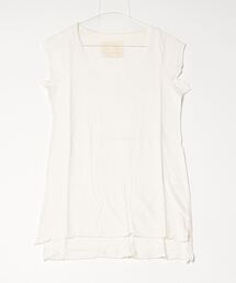 v::room（ヴィルーム）の「【V::ROOM 】ブイ ルーム/ silk noil cachio jersey  crew s/s（ワンピース）」