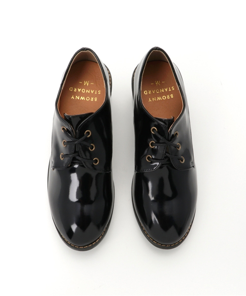 WEGO（ウィゴー）の「WEGO/レースアップヒールシューズ（ドレスシューズ・レディース・ブラウン/ブラック/ワイン・MEDIUM/LARGE）」の8枚目の写真