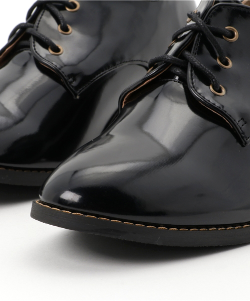 WEGO（ウィゴー）の「WEGO/レースアップヒールシューズ（ドレスシューズ・レディース・ブラウン/ブラック/ワイン・MEDIUM/LARGE）」の10枚目の写真