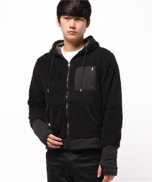 ikka | ボアフリースパーカー(パーカー)