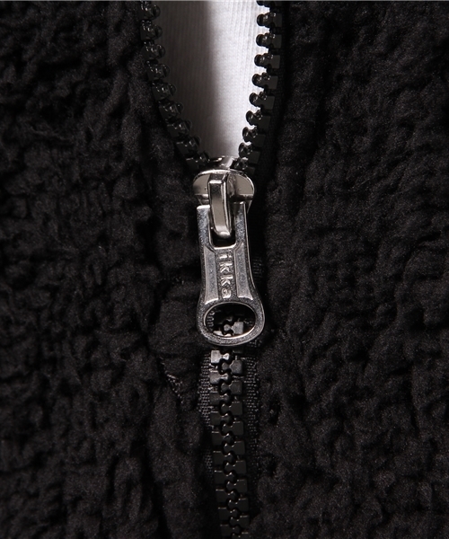 ikka（イッカ）の「ボアフリースパーカー（パーカー・メンズ・ブラック/オリーブ・MEDIUM/LARGE/X-LARGE）」の11枚目の写真