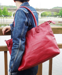 P.I.D（ピーアイディー）の「ピーアイディー【P.I.D】レザートートバッグ（トートバッグ）」