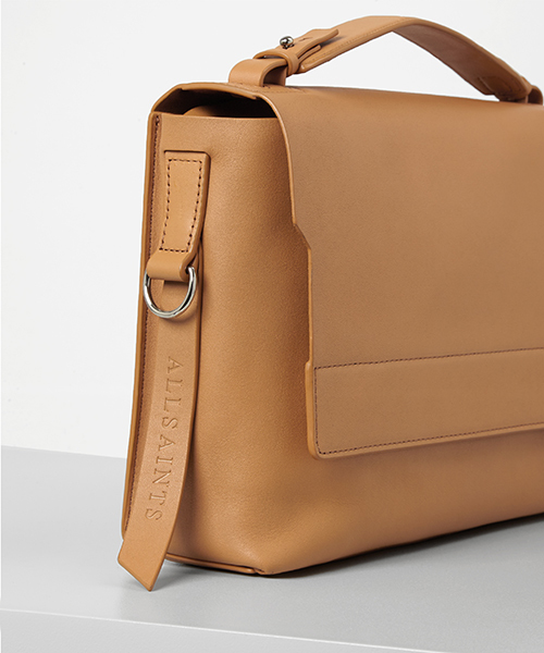 ALLSAINTS（オールセインツ）の「PARADISE SHOULDER BAG（ショルダーバッグ・レディース・ブラウン/キャメル・ONE SIZE）」の21枚目の写真