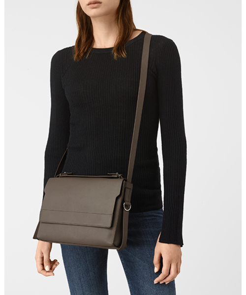 ALLSAINTS（オールセインツ）の「PARADISE SHOULDER BAG（ショルダーバッグ・レディース・ブラウン/キャメル・ONE SIZE）」の18枚目の写真