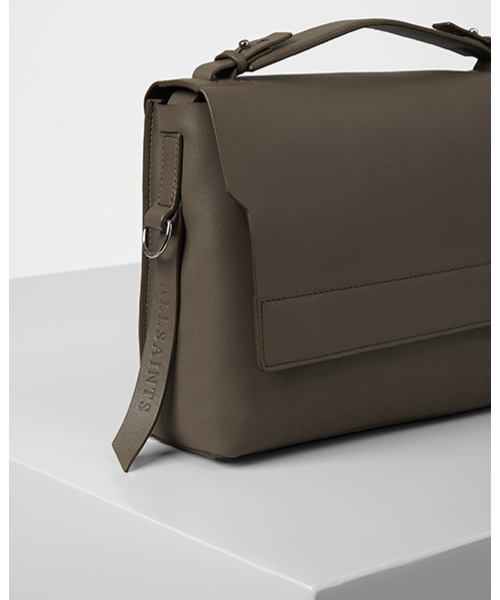 ALLSAINTS（オールセインツ）の「PARADISE SHOULDER BAG（ショルダーバッグ・レディース・ブラウン/キャメル・ONE SIZE）」の17枚目の写真