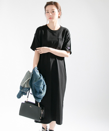 Champion |  UR Champion×UR 別注ヘビーウエイトポケット付ワンピース(ワンピース)