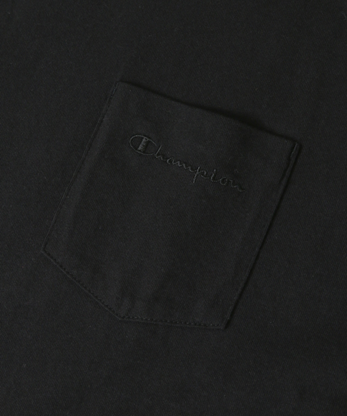 Champion(チャンピオン)の「 UR Champion×UR 別注ヘビーウエイトポケット付ワンピース(ワンピース・レディース・ブラック/ネイビー/ホワイト・FREE)」の6枚目の写真