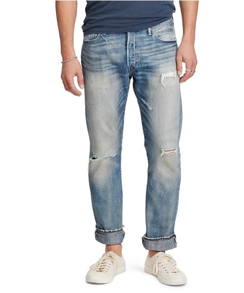 Denim & Supply Ralph Lauren(デニムアンドサプライラルフローレン)の「D&S ベッドフォード ストレート ジーンズ(デニムパンツ・メンズ・ブルー系9・30/30/28/32/29/30/32/30/31/32/28/30/30/32)」の1枚目の写真