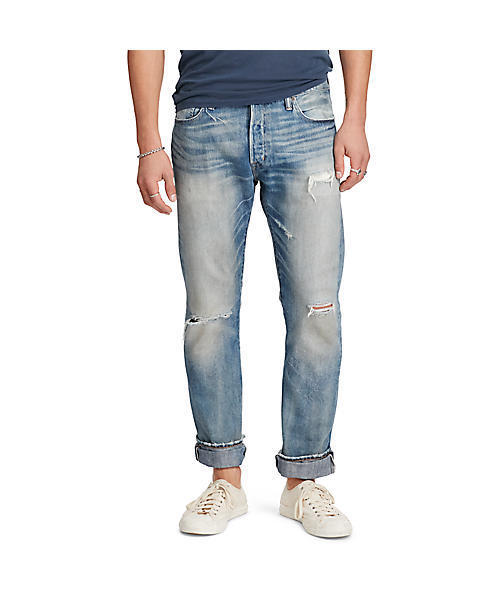 Denim & Supply Ralph Lauren(デニムアンドサプライラルフローレン)の「D&S ベッドフォード ストレート ジーンズ(デニムパンツ・メンズ・ブルー系9・30/30/28/32/29/30/32/30/31/32/28/30/30/32)」の5枚目の写真