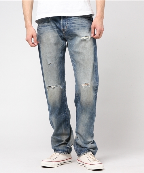 Denim & Supply Ralph Lauren(デニムアンドサプライラルフローレン)の「D&S ベッドフォード ストレート ジーンズ(デニムパンツ・メンズ・ブルー系9・30/30/28/32/29/30/32/30/31/32/28/30/30/32)」の11枚目の写真