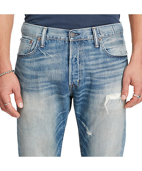 Denim & Supply Ralph Lauren(デニムアンドサプライラルフローレン)の「D&S ベッドフォード ストレート ジーンズ(デニムパンツ・メンズ・ブルー系9・30/30/28/32/29/30/32/30/31/32/28/30/30/32)」の4枚目の写真