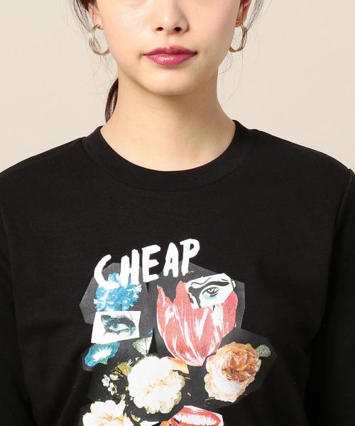 CHEAP MONDAY（チープマンデイ）の「＜CHEAP MONDAY＞ベーシックプルオーバー Ψ ◆（Tシャツ/カットソー・レディース・ブラック・SMALL）」の6枚目の写真