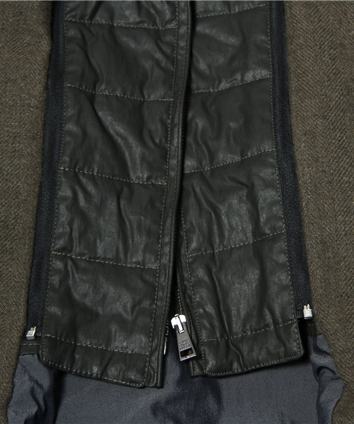 CROON A SONG（クルーンアソング）の「GIAN CARLO ROSSI（ジャンカルロロッシ）　フロントレイヤードジャケット（カバーオール・メンズ・カーキ・48/50）」の7枚目の写真