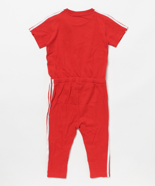adidas Originals（アディダスオリジナルス）の「オリジナルス ジャンプスーツ[JUMPSUIT]（つなぎ/オールインワン・キッズ・レッド・95/100/90）」の2枚目の写真