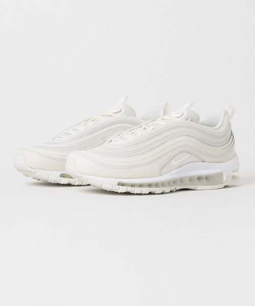 Nike Sportswear ナイキスポーツウェアー の メンズ ナイキ エアマックス パイソン 型押し Nike Air Max 97 9216 100 スニーカー Wear