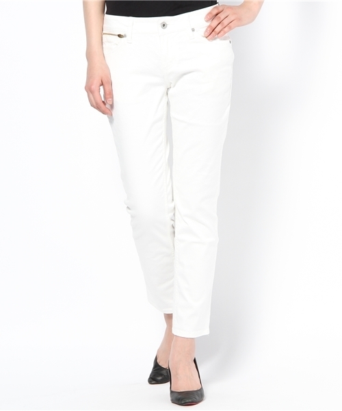 BEAUTY&YOUTH UNITED ARROWS（ビューティーアンドユースユナイテッドアローズ）の「BY カラースキニー9分丈パンツ ◆（その他パンツ・レディース・ホワイト/ブラック/ロイヤルブルー/イエロー/ピンク・SMALL/MEDIUM/LARGE/X-SMALL）」の2枚目の写真