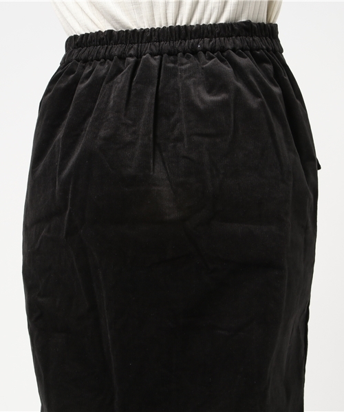 AMERICAN HOLIC（アメリカンホリック）の「コーデュロイタイトスカート（スカート・レディース・チャコールグレー/ベージュ/グリーン・FREE）」の8枚目の写真