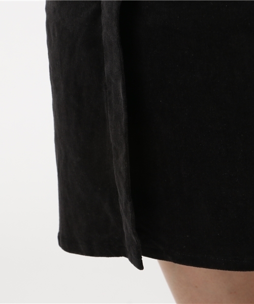 AMERICAN HOLIC（アメリカンホリック）の「コーデュロイタイトスカート（スカート・レディース・チャコールグレー/ベージュ/グリーン・FREE）」の10枚目の写真