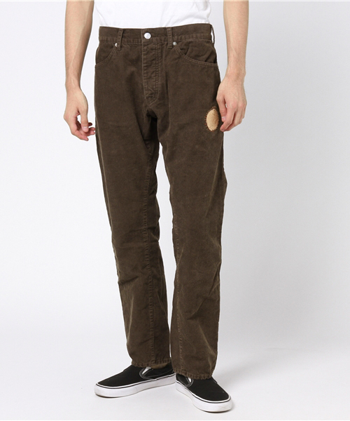 ADAM ET ROPE'（アダムエロペ）の「【MYTHINKS】 MYCORD JEAN（その他パンツ・メンズ・ダークブラウン/ホワイト系その他2・L/M）」の2枚目の写真