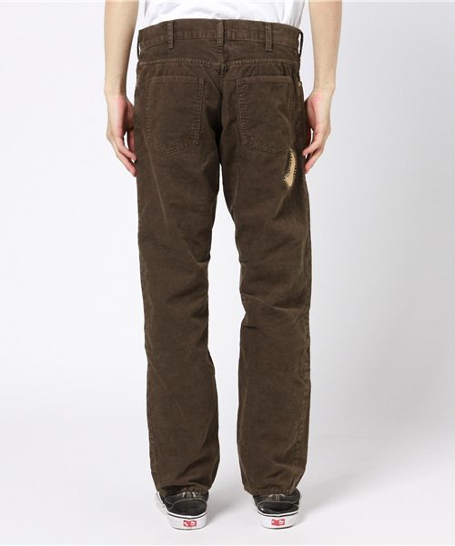 ADAM ET ROPE'（アダムエロペ）の「【MYTHINKS】 MYCORD JEAN（その他パンツ・メンズ・ダークブラウン/ホワイト系その他2・L/M）」の5枚目の写真
