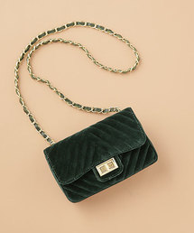 VOLA | VOLA/ベロアチェーンバッグ(ショルダーバッグ)