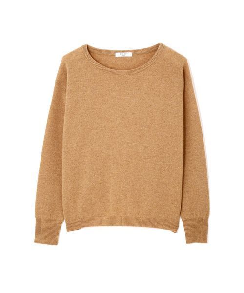 NATURAL BEAUTY BASIC（ナチュラルビューティーベーシック）の「◆ピュアカシミヤニット（ニット/セーター・レディース・グレー/ピンク/ブルー/ベージュ系その他・MEDIUM）」の11枚目の写真