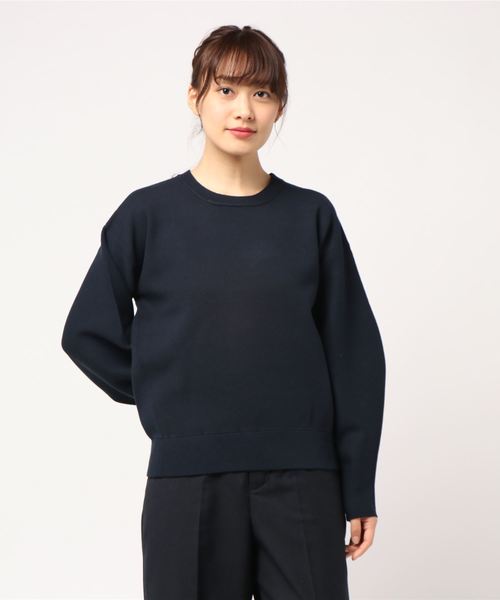 RIVE DROITE(リヴドロワ)の「バナナスリーブニット(ニット/セーター・レディース・ホワイト/ネイビー/グレー・FREE)」の3枚目の写真